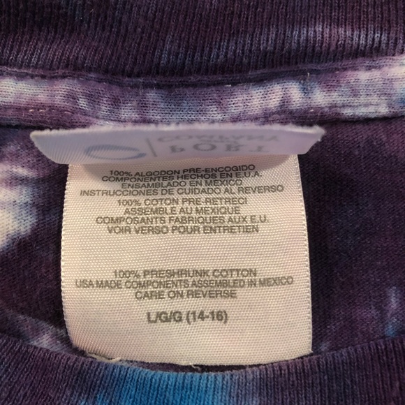 Vintage tye dye Peace sign tee shirt - Picture 8 of 8